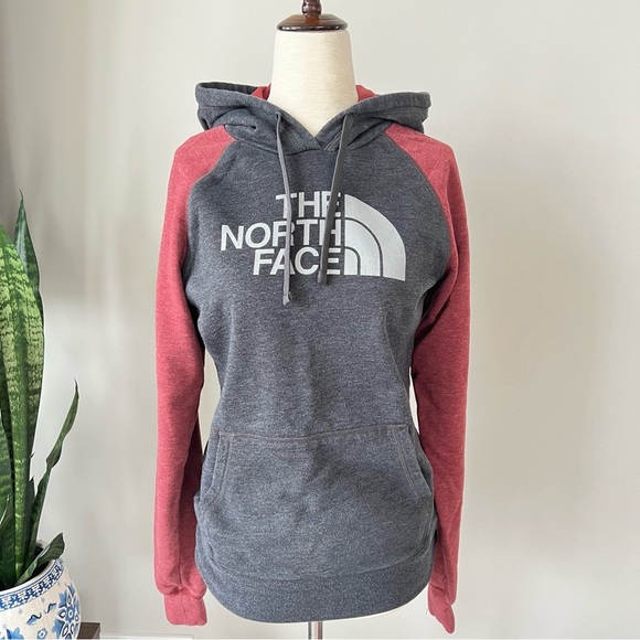 The North Face Two Tone Hoodie with Brand Graphic - Picture 1 of 7